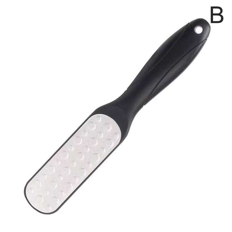 Foot file, double-sided stainless steel frosted foot file, foot scrubber, callus remover, pedicure tool, foot file